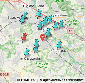 Mappa 20034 San Giorgio su Legnano MI, Italia (3.05875)