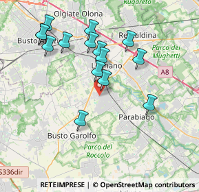 Mappa 20034 San Giorgio su Legnano MI, Italia (3.79)