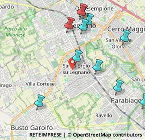 Mappa Vicolo Giuseppe Garibaldi, 20034 San Giorgio su Legnano MI, Italia (2.35727)