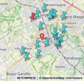 Mappa Vicolo Giuseppe Garibaldi, 20034 San Giorgio su Legnano MI, Italia (1.7755)