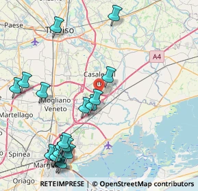 Mappa Via Prati, 31021 Mogliano Veneto TV, Italia (10.502)