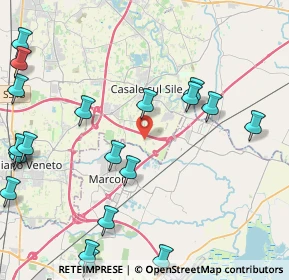 Mappa Via Prati, 31021 Mogliano Veneto TV, Italia (5.644)