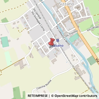 Mappa Via Dante Alighieri, 19, 28070 Sizzano, Novara (Piemonte)