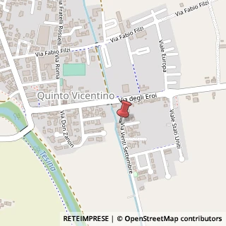 Mappa Via XX Settembre, 2, 36050 Quinto Vicentino, Vicenza (Veneto)