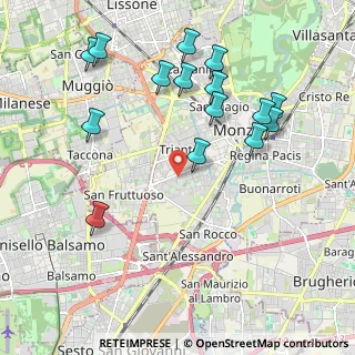 Mappa Via Marche, 20900 Monza MB, Italia (2.20867)