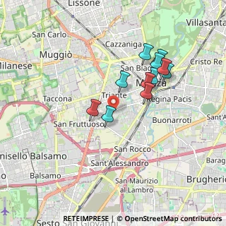 Mappa Via Marche, 20900 Monza MB, Italia (1.57909)