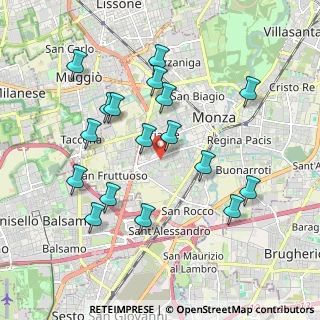 Mappa Via Marche, 20900 Monza MB, Italia (1.94353)