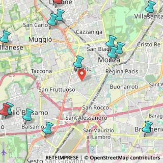 Mappa Via Marche, 20900 Monza MB, Italia (3.434)