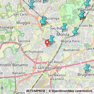 Mappa Via Marche, 20900 Monza MB, Italia (3.04273)