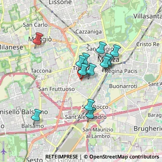 Mappa Via Marche, 20900 Monza MB, Italia (1.40643)