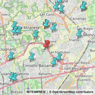 Mappa Via Fratelli Bandiera, 20835 Muggiò MB, Italia (2.827)