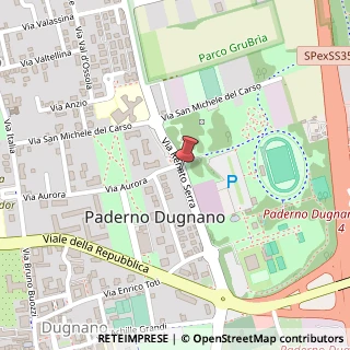 Mappa Via Renato Serra,  25, 20037 Paderno Dugnano, Milano (Lombardia)