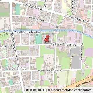 Mappa Via Bramante da Urbino,  40, 20052 Monza, Monza e Brianza (Lombardia)