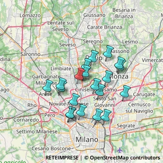 Mappa SS 35, 20037 Paderno Dugnano MI (6.2025)