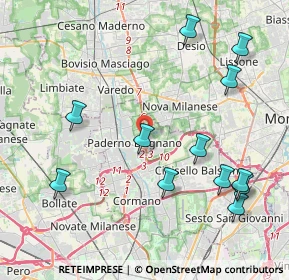 Mappa SS 35, 20037 Paderno Dugnano MI (4.75)