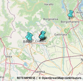 Mappa Via Paschetto, 13836 Cossato BI, Italia (29.704)