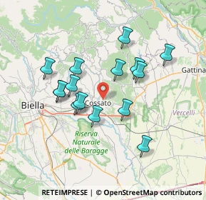 Mappa Via Paschetto, 13836 Cossato BI, Italia (6.35333)