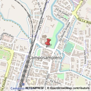 Mappa Via Sant'Antonio, 1, 35012 Camposampiero, Padova (Veneto)