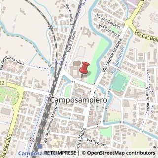 Mappa Via Sant'Antonio, 2, 35012 Camposampiero, Padova (Veneto)