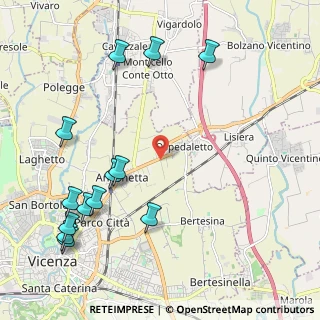 Mappa Via San Anti, 36100 Vicenza VI, Italia (2.64)