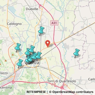 Mappa Via San Anti, 36100 Vicenza VI, Italia (4.35917)
