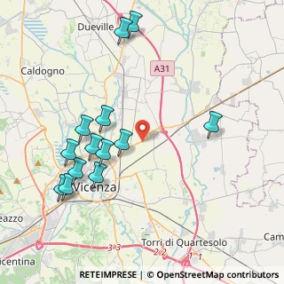 Mappa Via San Anti, 36100 Vicenza VI, Italia (4.37462)