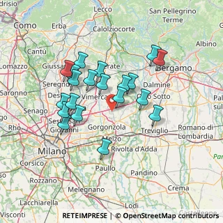 Mappa 20040 Cambiago MI, Italia (12.473)
