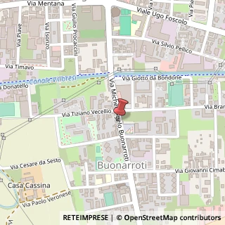 Mappa Via M. Buonarroti, 80, 20900 Monza, Monza e Brianza (Lombardia)