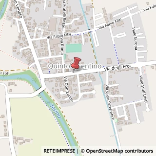 Mappa Via Martiri della Libertà, 25, 36050 Quinto Vicentino, Vicenza (Veneto)