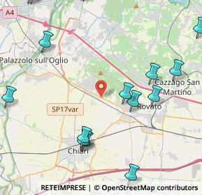 Mappa Via Bonotto, 25033 Cologne BS, Italia (6.402)