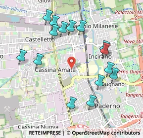 Mappa Via Pasubio, 20037 Paderno Dugnano MI, Italia (1.05533)