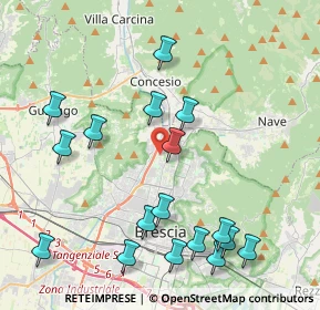 Mappa Via Federico Palazzoli, 25128 Brescia BS, Italia (4.65706)
