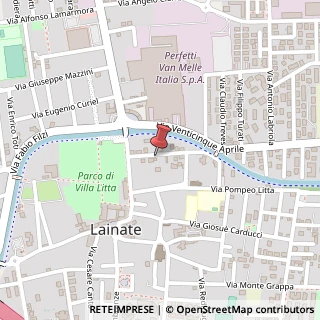 Mappa Via Weill Weiss, 10, 20020 Lainate, Milano (Lombardia)