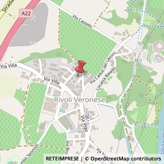 Mappa Via IV Novembre, 11, 37010 Rivoli Veronese, Verona (Veneto)