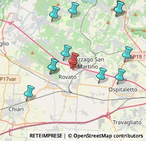 Mappa Indro Montanelli, 25038 Rovato BS, Italia (4.30083)