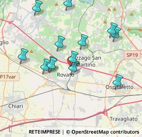 Mappa Indro Montanelli, 25038 Rovato BS, Italia (3.72308)