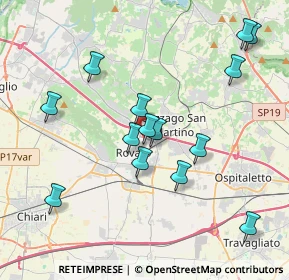 Mappa Indro Montanelli, 25038 Rovato BS, Italia (3.90714)