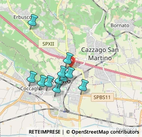 Mappa Indro Montanelli, 25038 Rovato BS, Italia (1.56636)