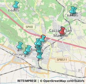 Mappa Indro Montanelli, 25038 Rovato BS, Italia (1.87786)