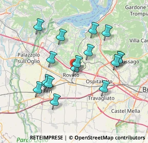 Mappa Indro Montanelli, 25038 Rovato BS, Italia (7.00824)