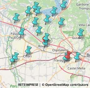 Mappa Indro Montanelli, 25038 Rovato BS, Italia (8.9475)