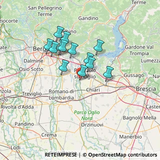 Mappa Via Alcide De Gasperi, 25037 Pontoglio BS, Italia (11.36231)