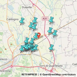Mappa Strada Postumia, 36100 Vicenza VI, Italia (3.385)
