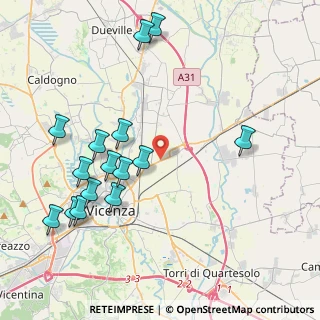 Mappa Strada Postumia, 36100 Vicenza VI, Italia (4.534)