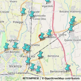Mappa Strada Postumia, 36100 Vicenza VI, Italia (2.78944)