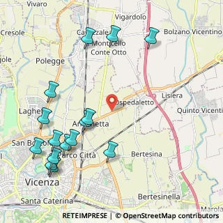Mappa Strada Postumia, 36100 Vicenza VI, Italia (2.59733)