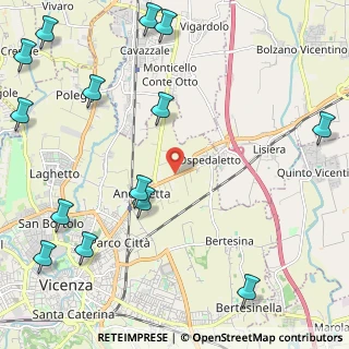 Mappa Strada Postumia, 36100 Vicenza VI, Italia (3.155)