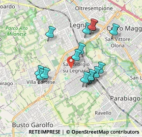 Mappa 20034 San Giorgio su Legnano MI, Italia (1.58938)