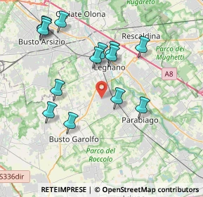 Mappa 20034 San Giorgio su Legnano MI, Italia (4.00143)