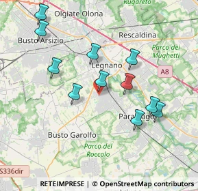 Mappa 20034 San Giorgio su Legnano MI, Italia (3.70818)